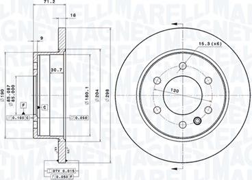 Magneti Marelli 360406056401 - Discofreno autozon.pro