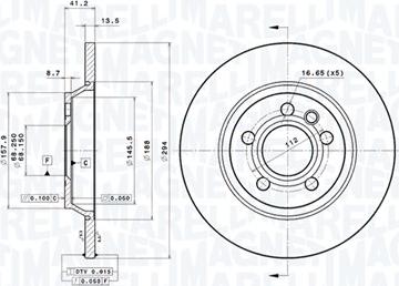 Magneti Marelli 360406050401 - Discofreno autozon.pro