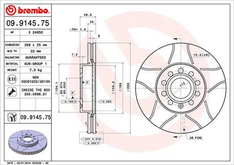 Magneti Marelli 360406050505 - Discofreno autozon.pro