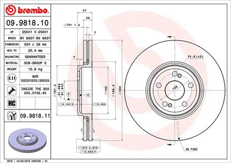 Magneti Marelli 360406058900 - Discofreno autozon.pro