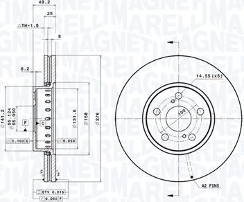 Magneti Marelli 360406058401 - Discofreno autozon.pro