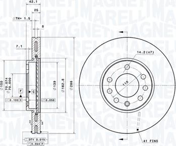 Magneti Marelli 360406053801 - Discofreno autozon.pro