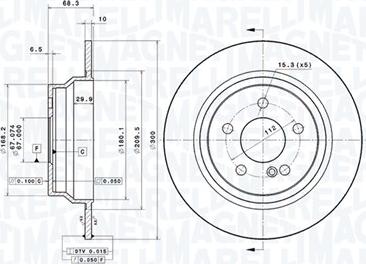 Magneti Marelli 360406057301 - Discofreno autozon.pro