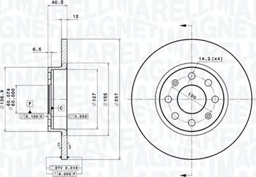 Magneti Marelli 360406064701 - Discofreno autozon.pro