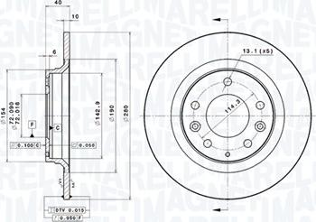 Magneti Marelli 360406060401 - Discofreno autozon.pro