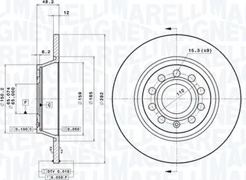 Magneti Marelli 360406060801 - Discofreno autozon.pro