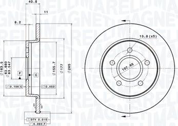 Magneti Marelli 360406060201 - Discofreno autozon.pro