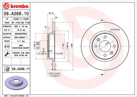 Magneti Marelli 360406061300 - Discofreno autozon.pro