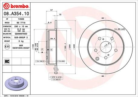 Magneti Marelli 360406062000 - Discofreno autozon.pro