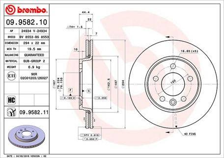 Magneti Marelli 360406009500 - Discofreno autozon.pro