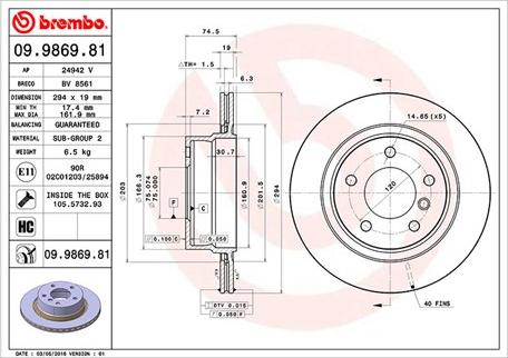 Magneti Marelli 360406004401 - Discofreno autozon.pro