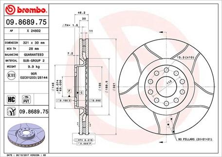 Magneti Marelli 360406001805 - Discofreno autozon.pro