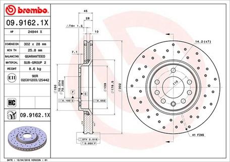 Magneti Marelli 360406008202 - Discofreno autozon.pro