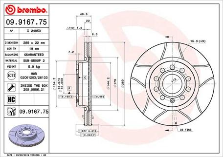 Magneti Marelli 360406002005 - Discofreno autozon.pro