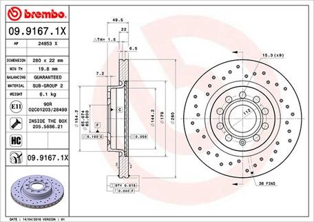 Magneti Marelli 360406002002 - Discofreno autozon.pro