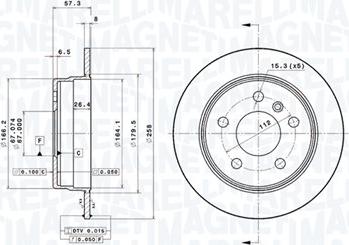 Magneti Marelli 360406007801 - Discofreno autozon.pro