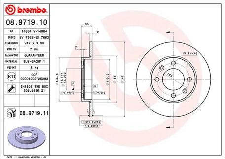 Magneti Marelli 360406019100 - Discofreno autozon.pro