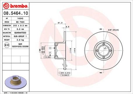 Magneti Marelli 360406014000 - Discofreno autozon.pro