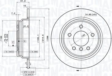 Magneti Marelli 360406016401 - Discofreno autozon.pro