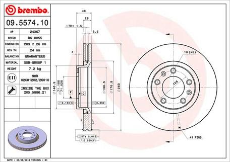 Magneti Marelli 360406018200 - Discofreno autozon.pro