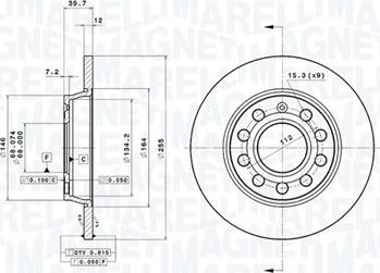 Magneti Marelli 360406013401 - Discofreno autozon.pro