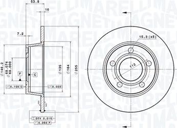 Magneti Marelli 360406013301 - Discofreno autozon.pro