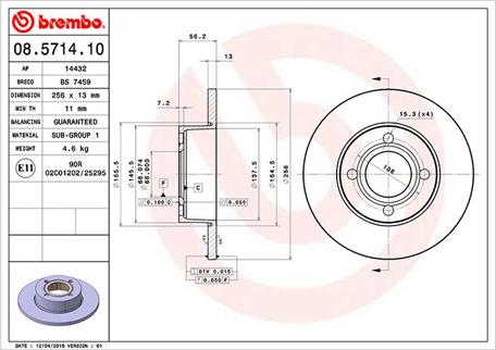 Magneti Marelli 360406012400 - Discofreno autozon.pro