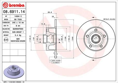 Magneti Marelli 360406012700 - Discofreno autozon.pro