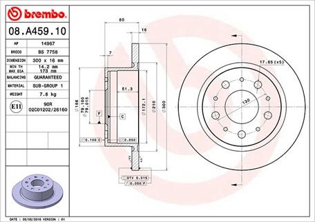 Magneti Marelli 360406089600 - Discofreno autozon.pro