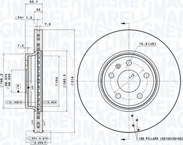 Magneti Marelli 360406081401 - Discofreno autozon.pro