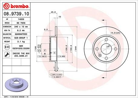 Magneti Marelli 360406039800 - Discofreno autozon.pro