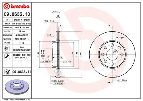 Magneti Marelli 360406039300 - Discofreno autozon.pro