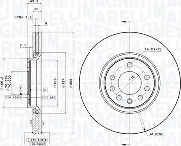 Magneti Marelli 360406039701 - Discofreno autozon.pro