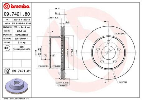 Magneti Marelli 360406030100 - Discofreno autozon.pro