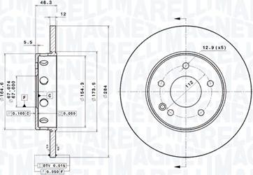 Magneti Marelli 360406031901 - Discofreno autozon.pro