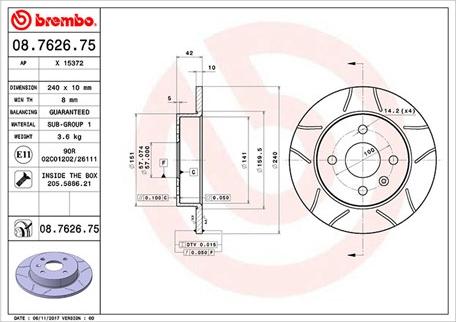 Magneti Marelli 360406038905 - Discofreno autozon.pro