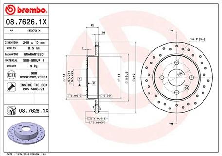 Magneti Marelli 360406038902 - Discofreno autozon.pro