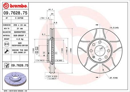 Magneti Marelli 360406038705 - Discofreno autozon.pro