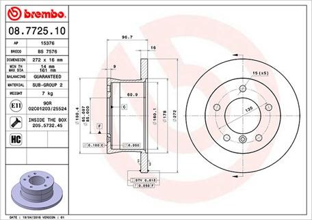 Magneti Marelli 360406033000 - Discofreno autozon.pro