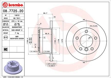 Magneti Marelli 360406033100 - Discofreno autozon.pro