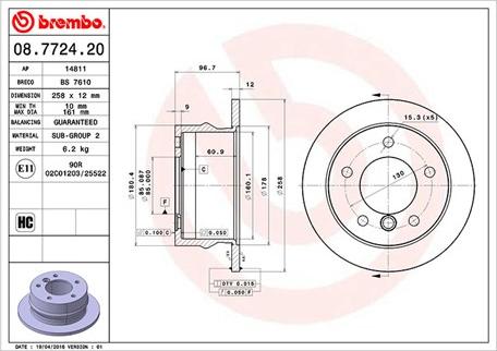 Magneti Marelli 360406032900 - Discofreno autozon.pro