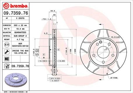 Magneti Marelli 360406032705 - Discofreno autozon.pro