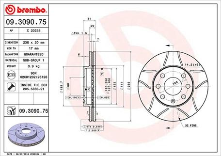 Magneti Marelli 360406037305 - Discofreno autozon.pro