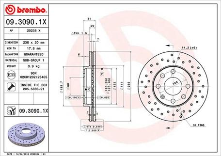 Magneti Marelli 360406037302 - Discofreno autozon.pro