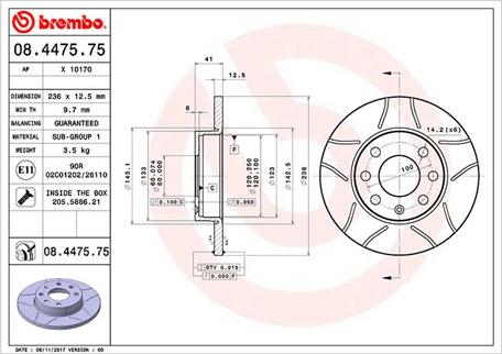 Magneti Marelli 360406037205 - Discofreno autozon.pro