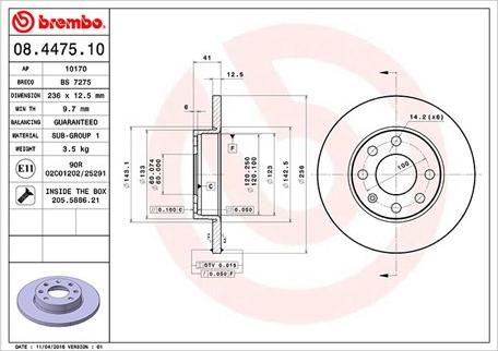 Magneti Marelli 360406037200 - Discofreno autozon.pro