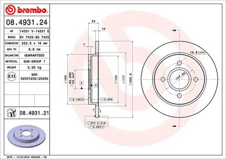 Magneti Marelli 360406024600 - Discofreno autozon.pro