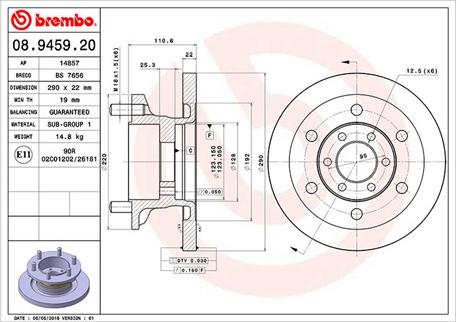 Magneti Marelli 360406024000 - Discofreno autozon.pro