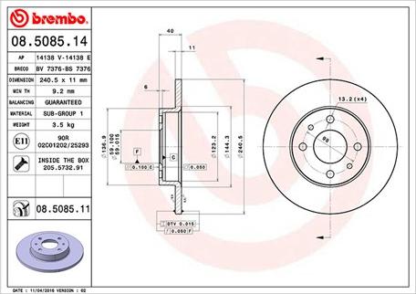 Magneti Marelli 360406021600 - Discofreno autozon.pro