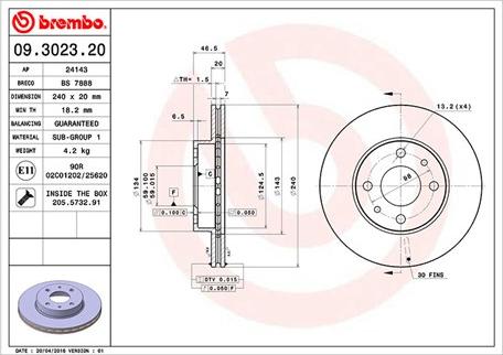 Magneti Marelli 360406021200 - Discofreno autozon.pro